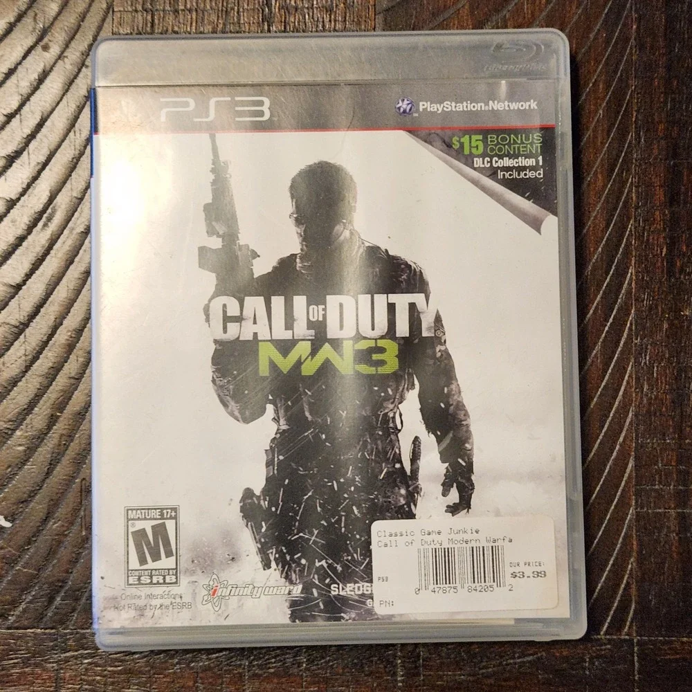 Call of Duty: MW3 - Modern Warfare 3 - PS3 - Playstation 3 - Shooter Game